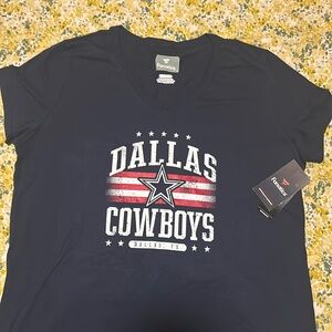 American flag women’s Dallas cowboys t shirt 2xl